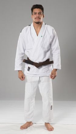 Kimono Trançado Ultra Light Branco Jiu-jitsu Yama